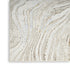 5' X 7' Gold Gray and Ivory Abstract Non Skid Area Rug